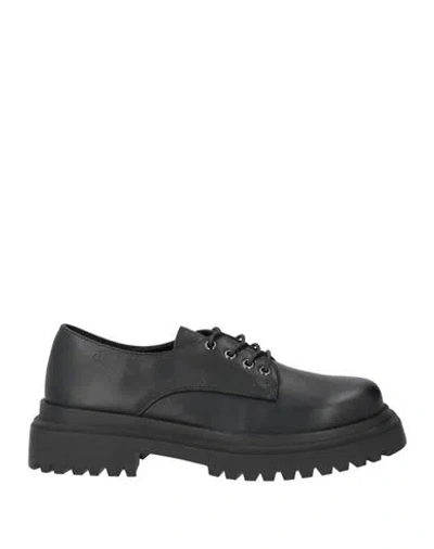Manufacture D'essai Woman Loafers Black Size 7 Textile Fibers