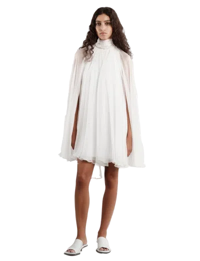 Manurí Starry Night Crystal-embellished Dress In White