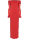 Manurí Amara Maxi Dress In Red