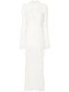 Manurí Sally Lace Midi Dress In White