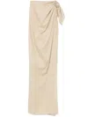 Manurí Vika 2.5 Maxi Skirt In Neutrals