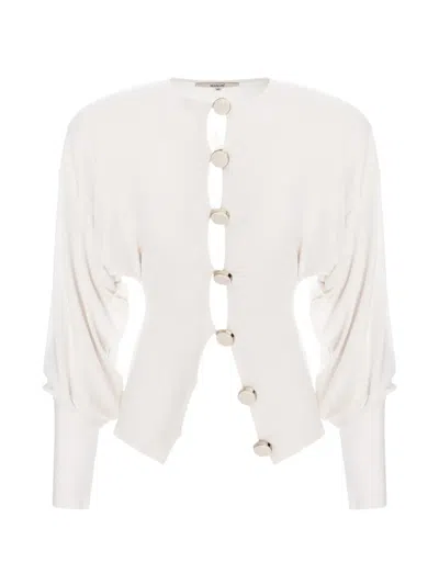 Manurí Aura Button-fastening Top In Neutral