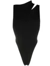 Manurí Bambina Cut-out Bodysuit In Black