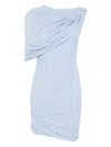 Manurí Elise Cashmere-blend Dress In Blue