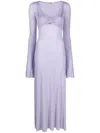 Manurí Nina Maxi Dress In Purple