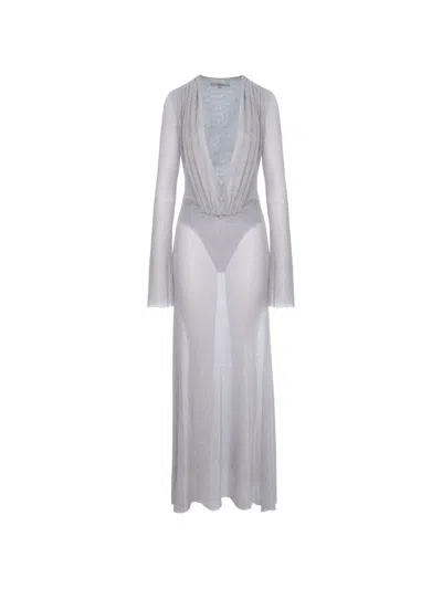 Manurí Suki Maxi Dress In Metallic