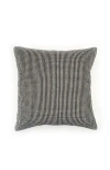 Manushi Houndstooth Woven Pillow In Black And White
