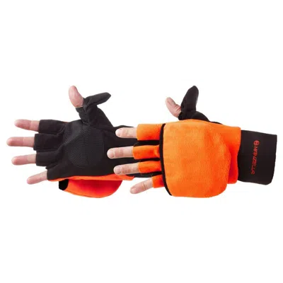 Manzella Hunter Convertible Glove In Orange