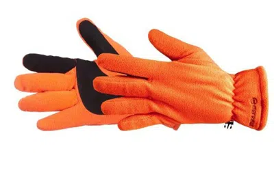 Manzella Men's  Hunter Fleece Hunting Gloves In Orange