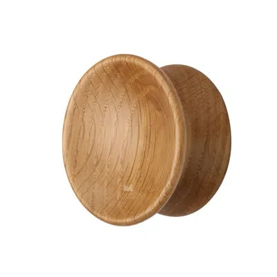 Manzoni 2 1/4" Diameter Round Knob In Walnut