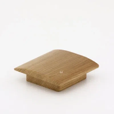 Manzoni 2 3/4'' Length Square Knob In Walnut