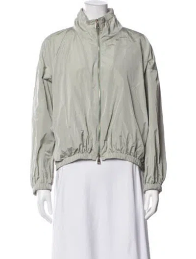 Pre-owned Manzoni 24 Bomber Jacket In Green