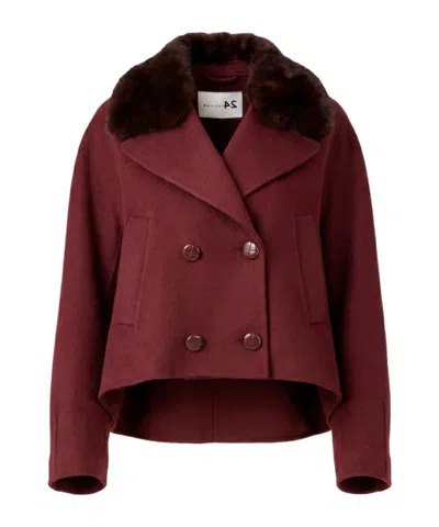 Manzoni 24 Long-sleeve Jacket In Blue