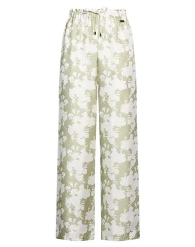 Manzoni 24 Woman Pants Sage Green Size 6 Silk