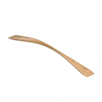 Manzoni Arc Designer Wood Cabinet Pull In Oak