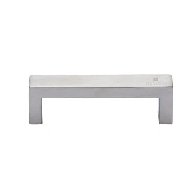 Manzoni Band Stainless Steel Cabinet Pull In Satin Stainless