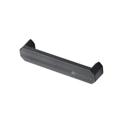 Manzoni Canyon Textured Cabinet Pull In Black