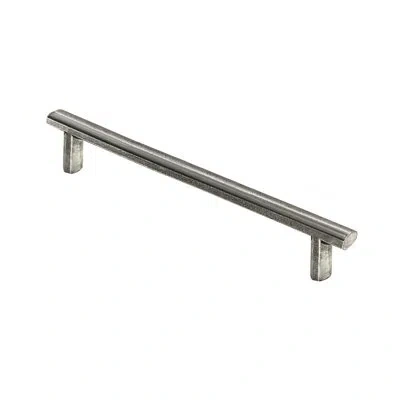 Manzoni Croxdale Pewter Cabinet Pull In Stainless Steel