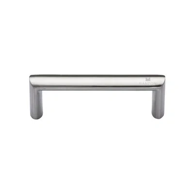 Manzoni Ellipse Stainless Steel Cabinet Pull In Satin Stainless