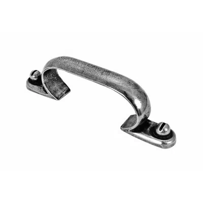 Manzoni Felling Pewter Cabinet Pull