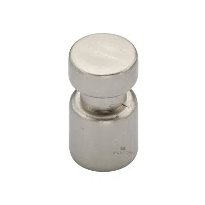 Manzoni Pipe Dot Cabinet Stick Knob In Vintage Nickel