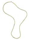 Maor 18kt Yellow Gold Cherish Jade And Diamond Necklace In Green