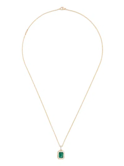 MAOR 18K YELLOW GOLD EQUINOX PERIDOT NECKLACE