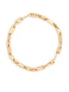 Maor 18k Yellow Gold Monolinka 4mm Diamond Bracelet In Gold