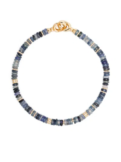 MAOR 18K YELLOW GOLD BEADED BRACELET