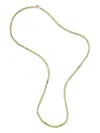 Maor 18kt Yellow Gold Cherish Jade And Diamond Necklace In Green