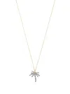Maor 18kt Yellow Gold Paradisa Sapphire Pendant Necklace In Gold