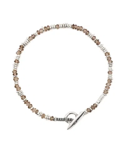 Maor Bead-embellished Bracelet In Metallic