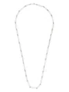 Maor Cuadrangular Silver Necklace In Silver