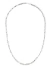 Maor Monolinka Logo-engraved Necklace In Silver