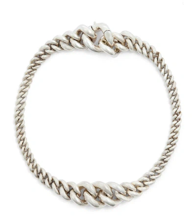 Maor Sterling Silver Mic Curb Bracelet
