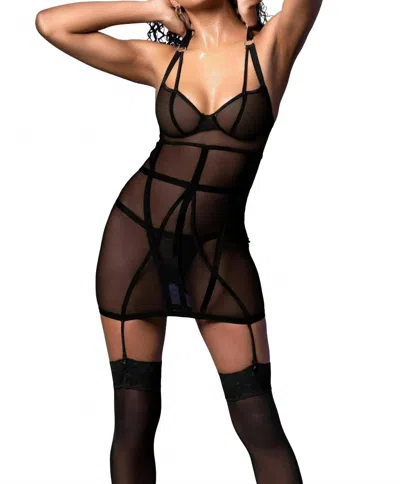 Mapalé Arielle Babydoll In Black
