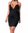 Mapalé Daniella Mini Dress In Black In Black