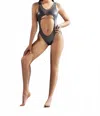 Mapalé Kapri One Piece Swimsuit In Grey Grey In Black