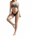 Mapalé Lala Two Piece Swimsuit In Grey Grey In Black