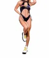 Mapalé Rainbow Pride Bodysuit In Black In Black