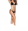 Mapalé Turks Two Piece Bikini Swimsuit In Black In Black