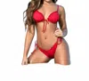 Mapalé Turks Two Piece Bikini Swimsuit In Red In Red