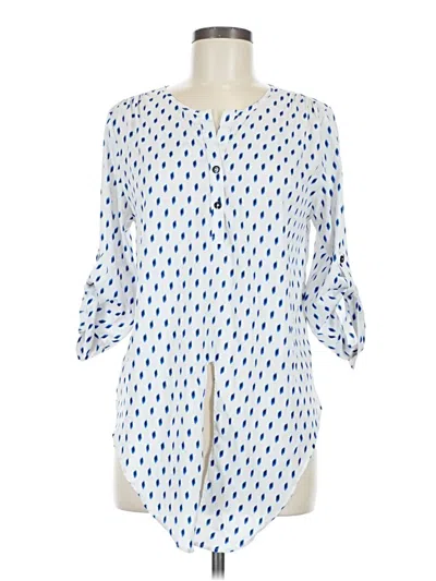 Pre-owned Maple 3/4 Sleeve Blouse In Blue