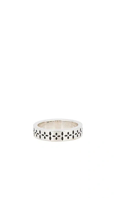 Maple Bandana Ring In Silver 925