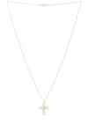 MAPLE CROSS CHAIN NECKLACE