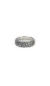Maple Floral Band In Silver