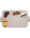 Maple Leaf At Home Acacia Rounded Board With Handles