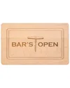 Maple Leaf At Home Bar's Open Maple Rectangle Board