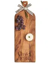 Maple Leaf At Home Charcuterie Stacked Acacia Bevel Board With Spreader