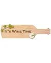 Maple Leaf At Home It's Wine Time Maple Board